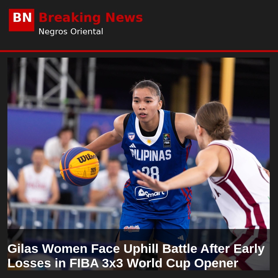 Image related to: Gilas Women Face Uphill Battle After Early Losses in FIBA 3x3 World Cup Opener