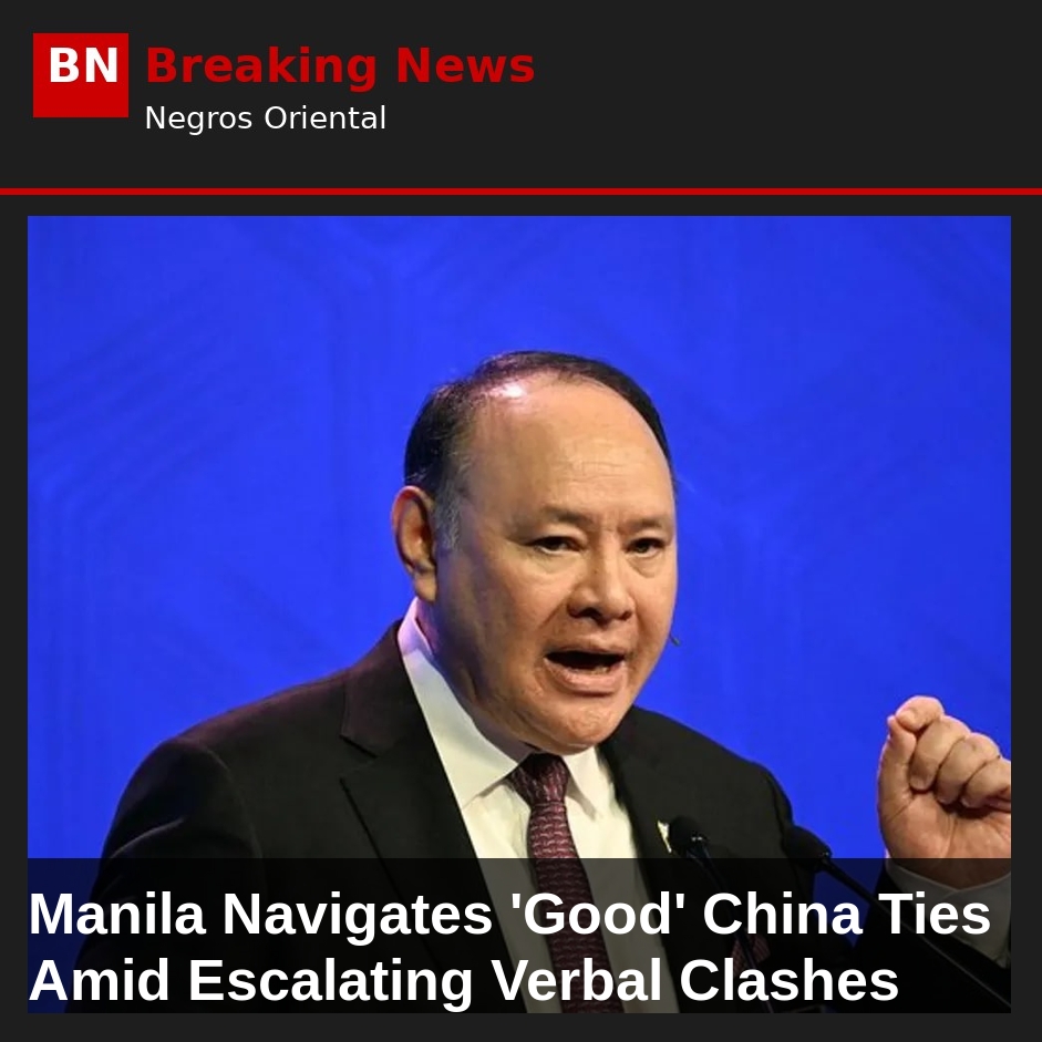 Manila Navigates 'Good' China Ties Amid Escalating Verbal Clashes
