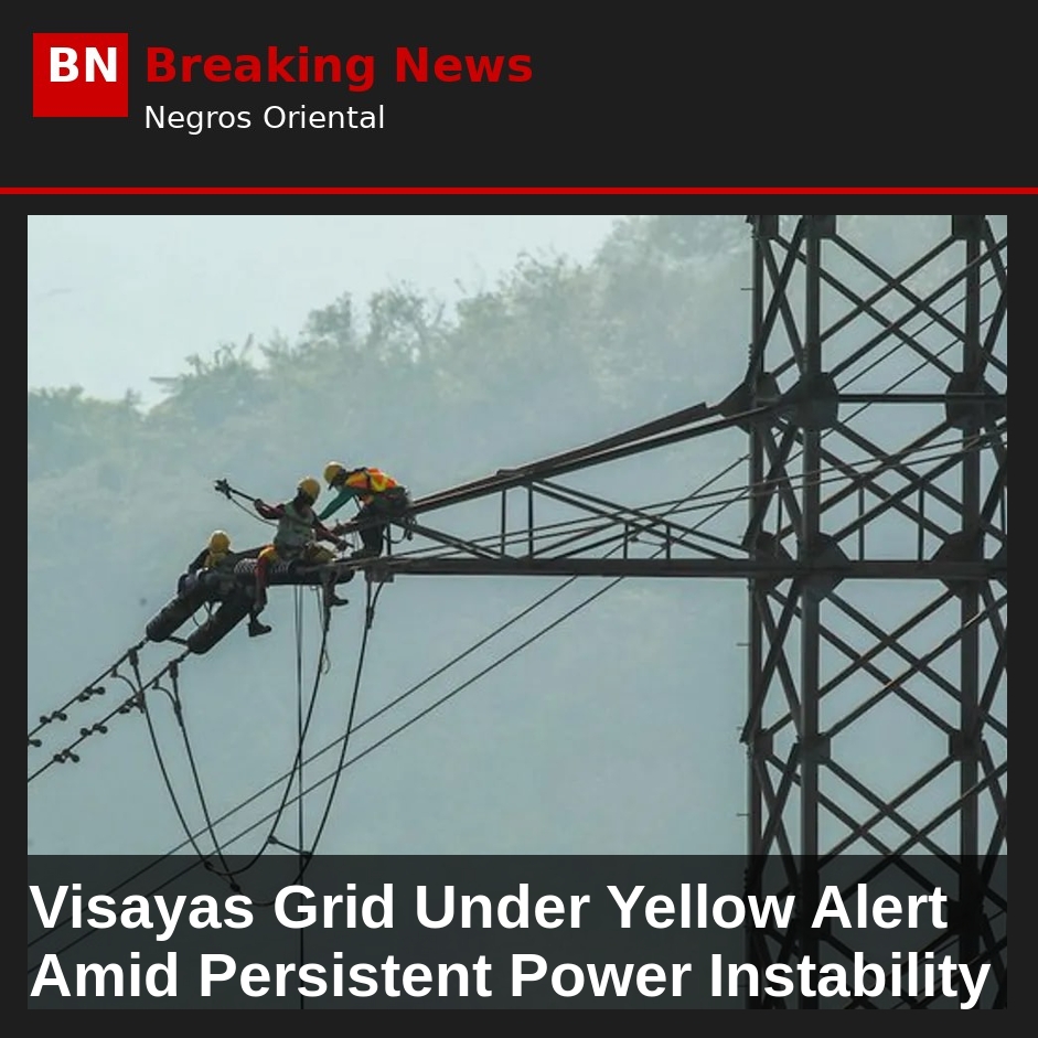 Image related to: Visayas Grid Under Yellow Alert Amid Persistent Power Instability