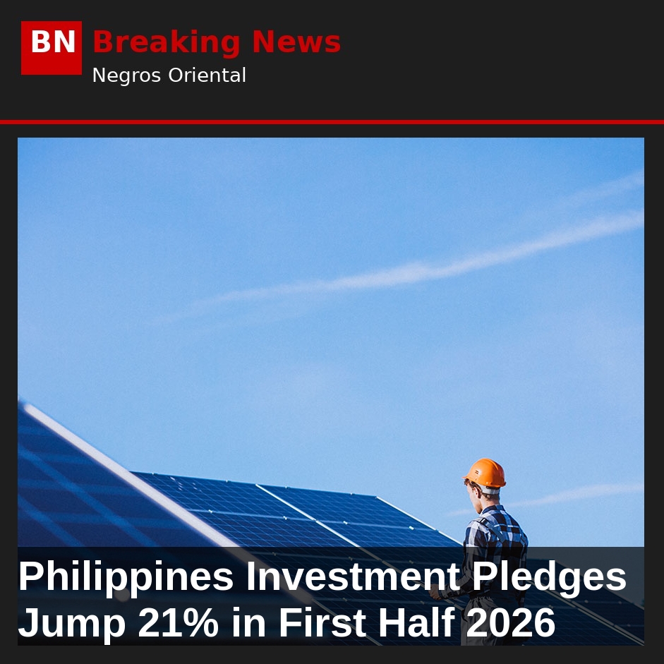 Philippines Investment Pledges Jump 21% in First Half 2026