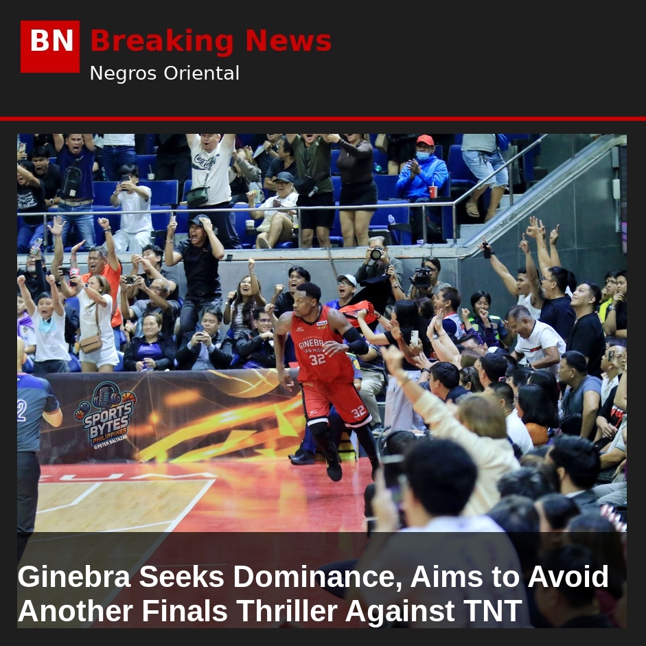 Ginebra Seeks Dominance, Aims to Avoid Another Finals Thriller Against TNT