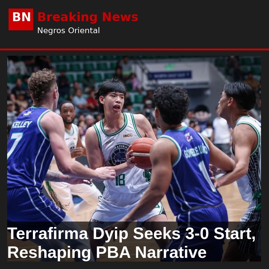 Image related to: Terrafirma Dyip Seeks 3-0 Start, Reshaping PBA Narrative