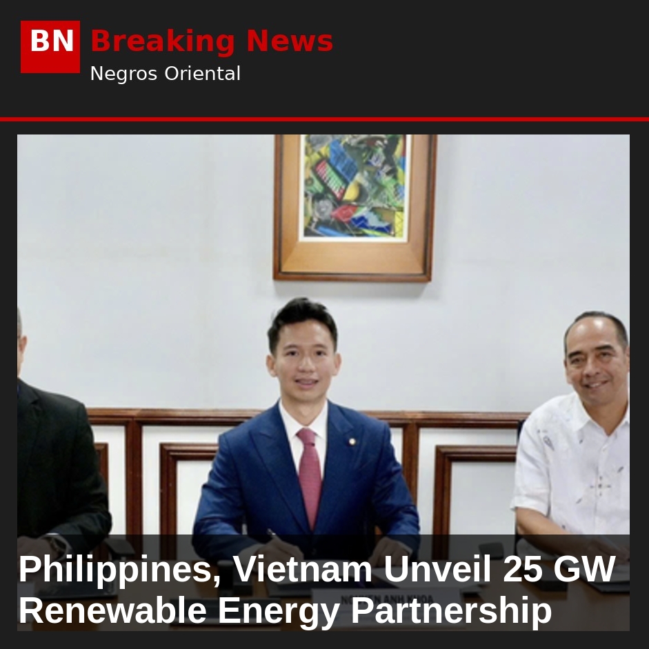 Philippines, Vietnam Unveil 25 GW Renewable Energy Partnership