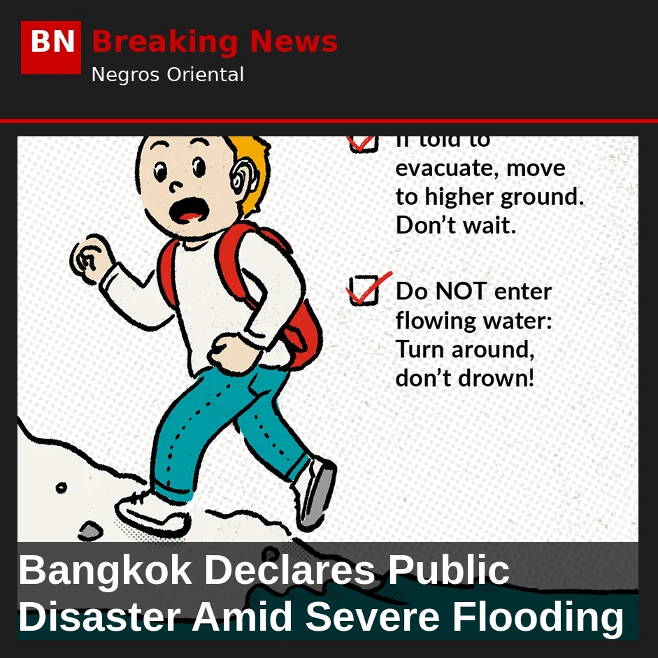 Bangkok Declares Public Disaster Amid Severe Flooding