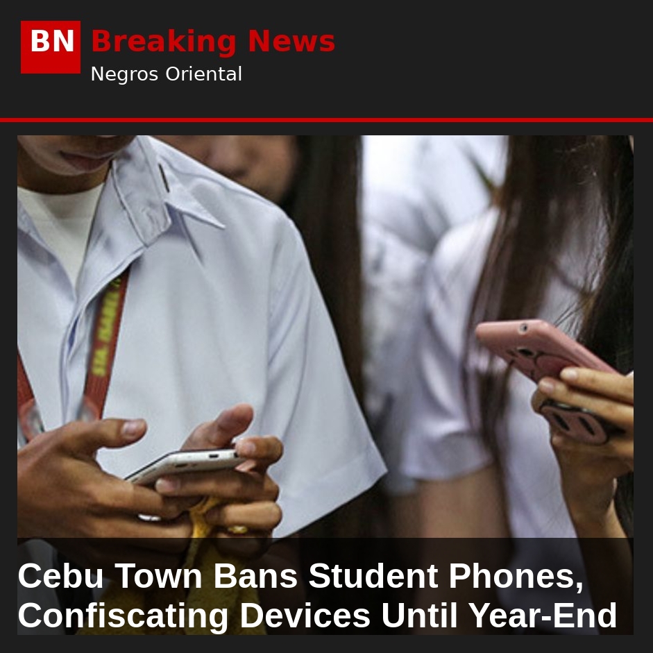 Image related to: Cebu Town Bans Student Phones, Confiscating Devices Until Year-End
