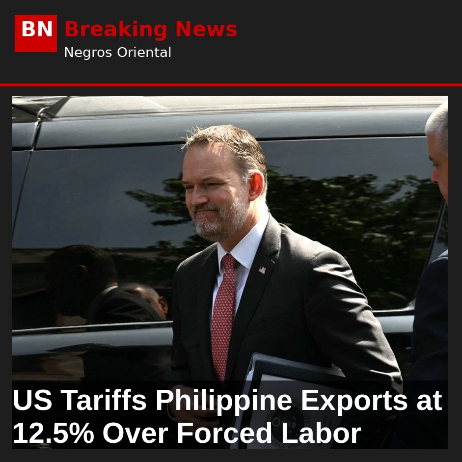 Image related to: US Tariffs Philippine Exports at 12.5% Over Forced Labor