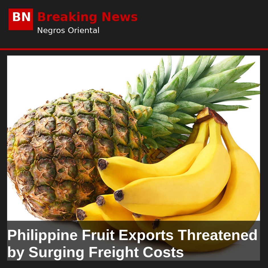 Philippine Fruit Exports Threatened by Surging Freight Costs