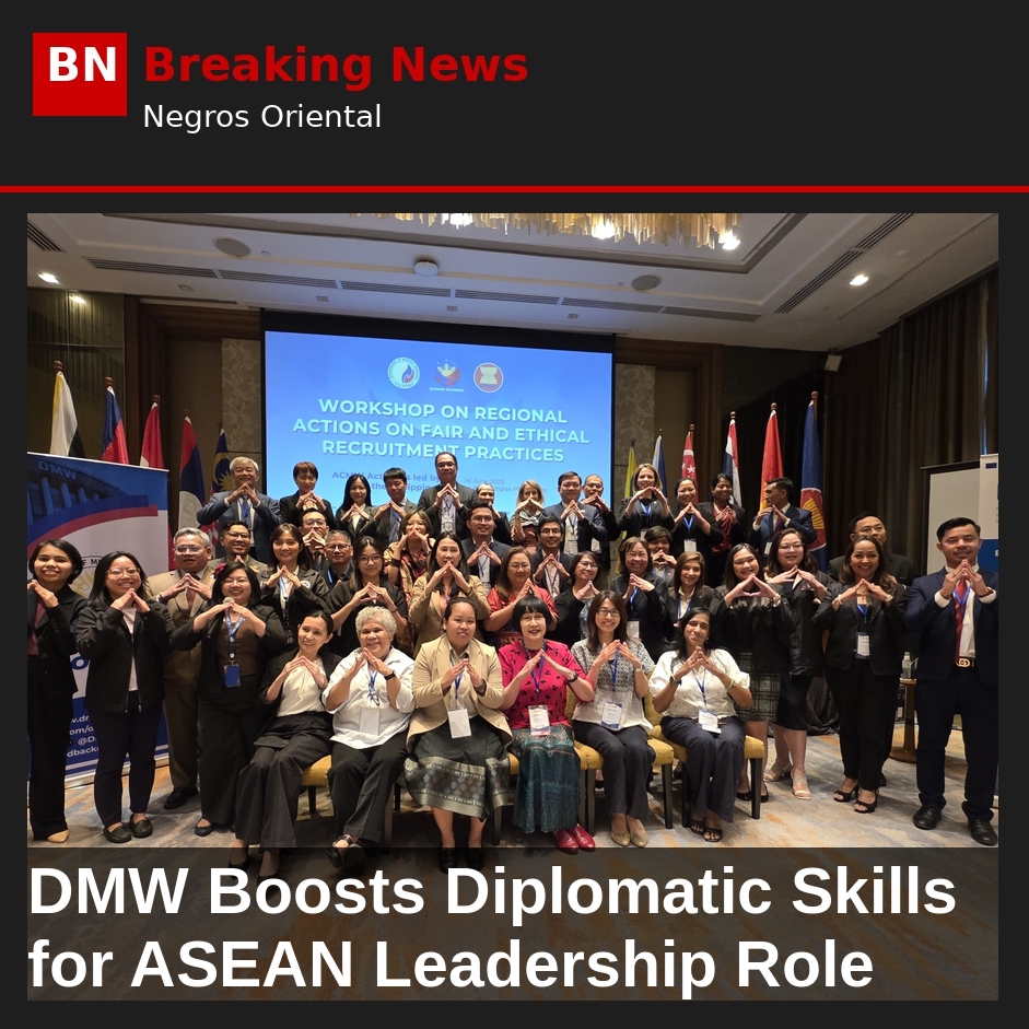 Image related to: DMW Boosts Diplomatic Skills for ASEAN Leadership Role