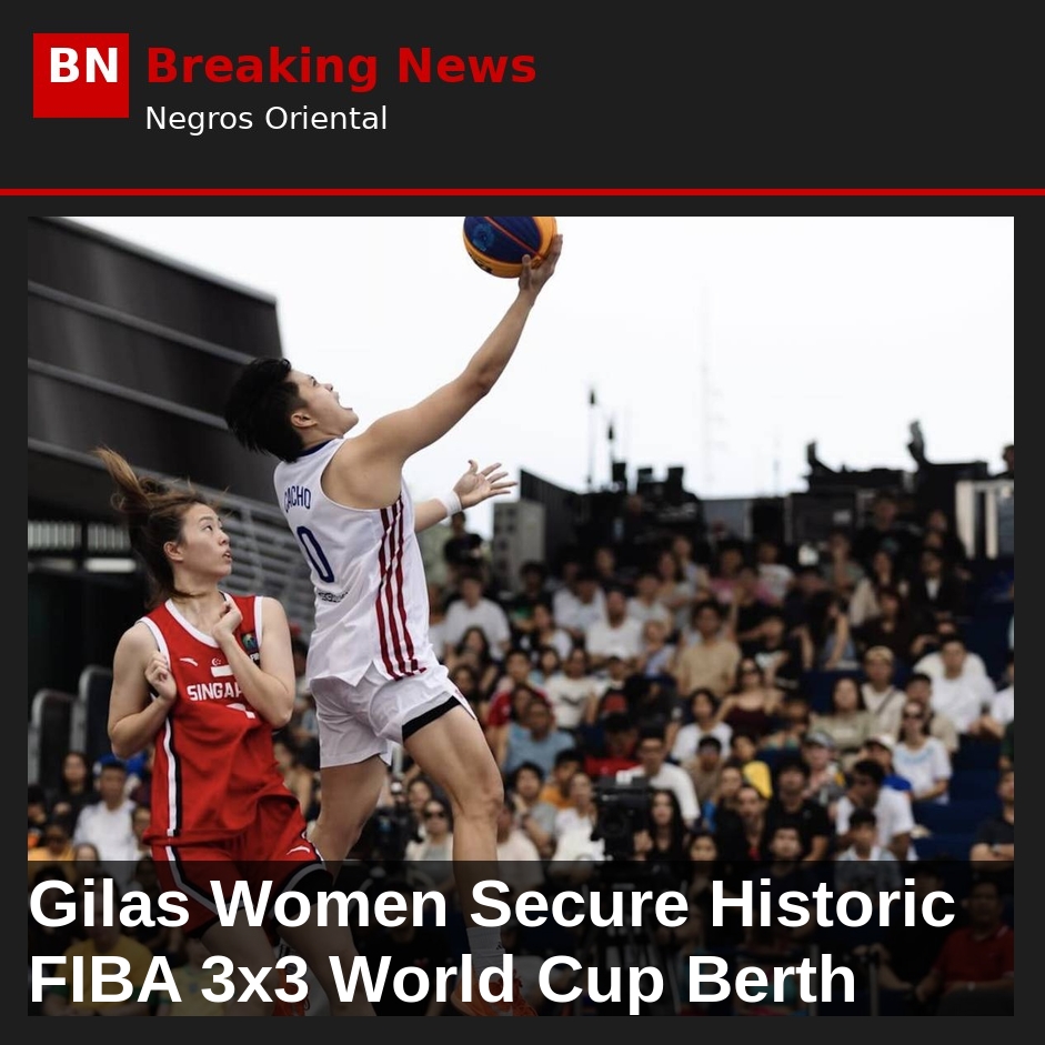 Gilas Women Secure Historic FIBA 3x3 World Cup Berth