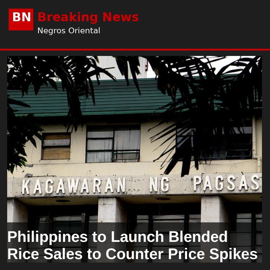 Philippines to Launch Blended Rice Sales to Counter Price Spikes
