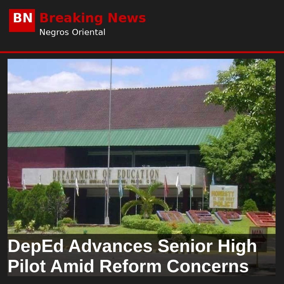 Image related to: DepEd Advances Senior High Pilot Amid Reform Concerns