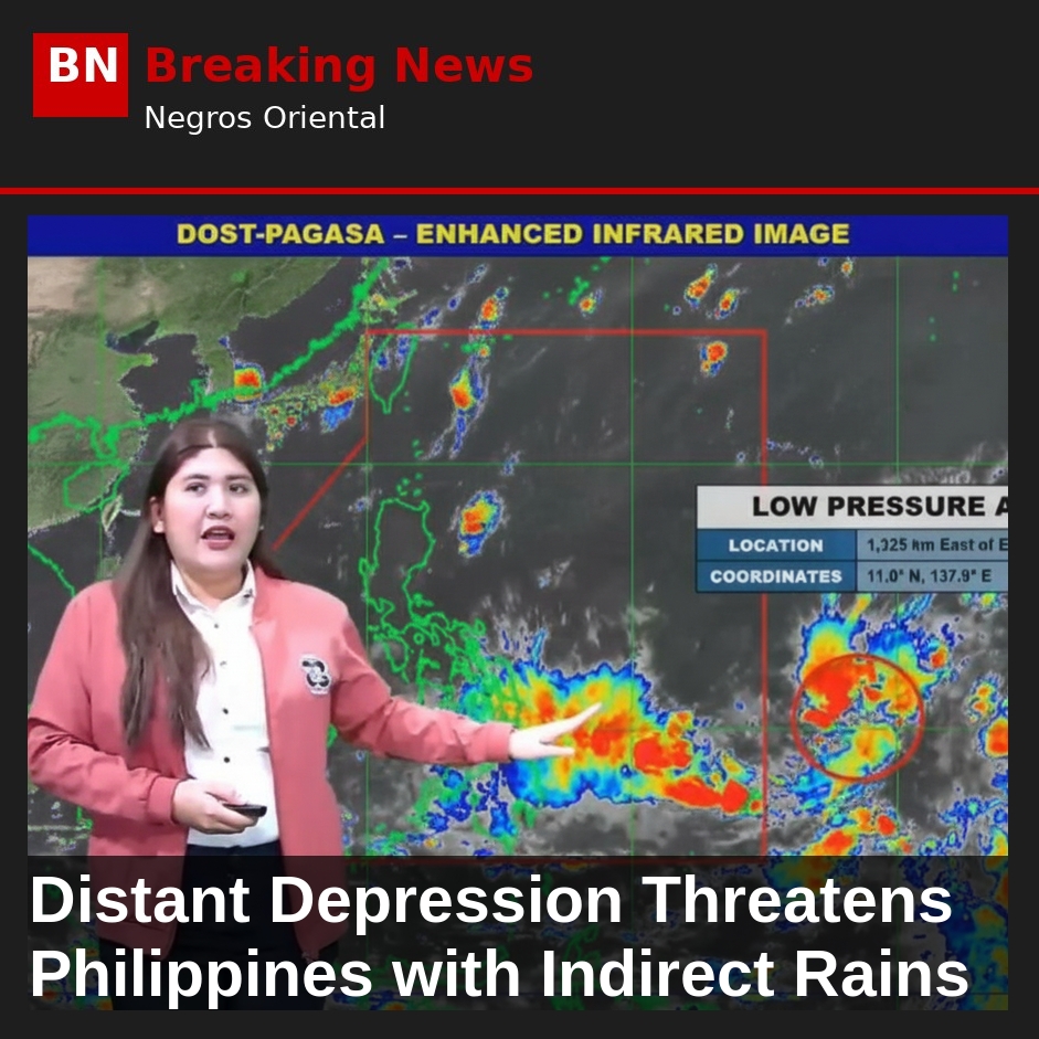 Image related to: Distant Depression Threatens Philippines with Indirect Rains