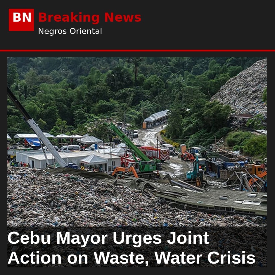 Image related to: Cebu Mayor Urges Joint Action on Waste, Water Crisis