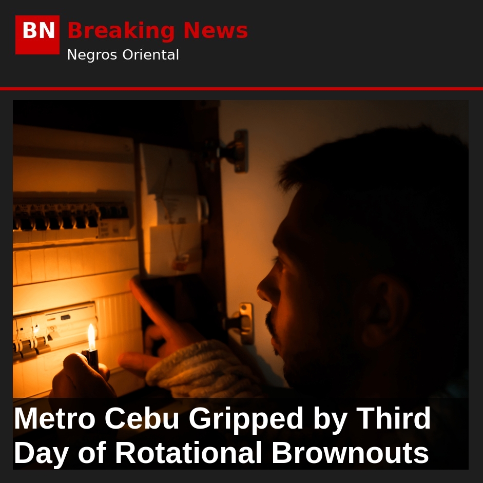 Image related to: Metro Cebu Gripped by Third Day of Rotational Brownouts
