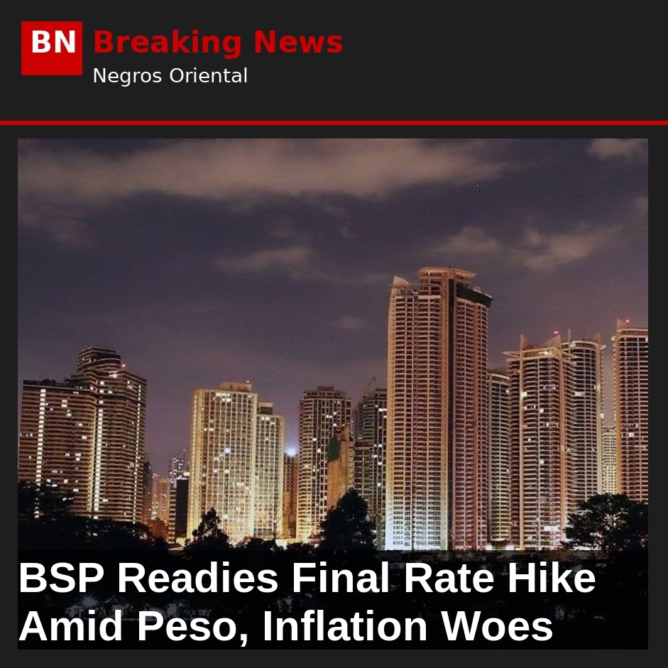 Image related to: BSP Readies Final Rate Hike Amid Peso, Inflation Woes