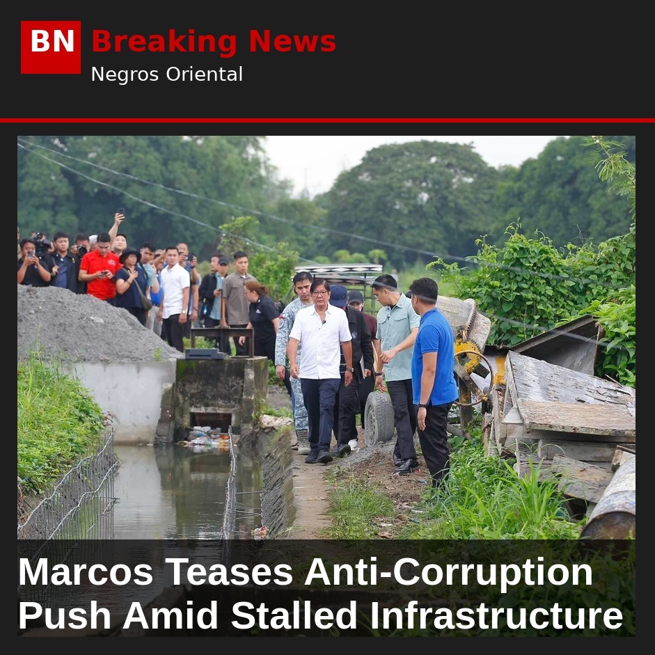Image related to: Marcos Teases Anti-Corruption Push Amid Stalled Infrastructure