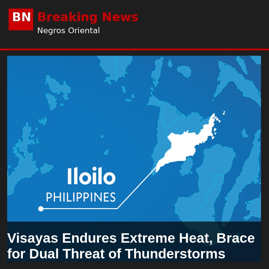 Image related to: Visayas Endures Extreme Heat, Brace for Dual Threat of Thunderstorms