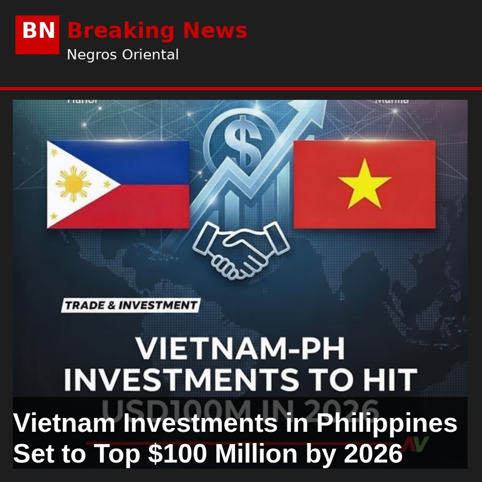 Image related to: Vietnam Investments in Philippines Set to Top $100 Million by 2026