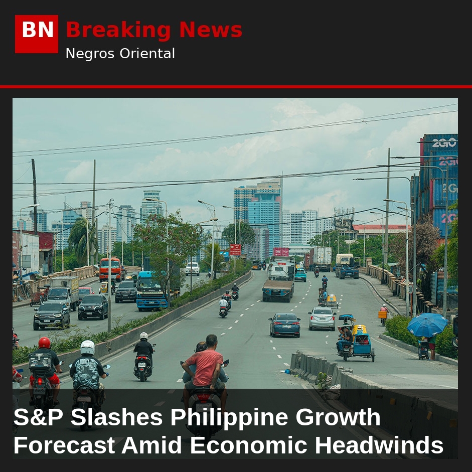 Image related to: S&P Slashes Philippine Growth Forecast Amid Economic Headwinds