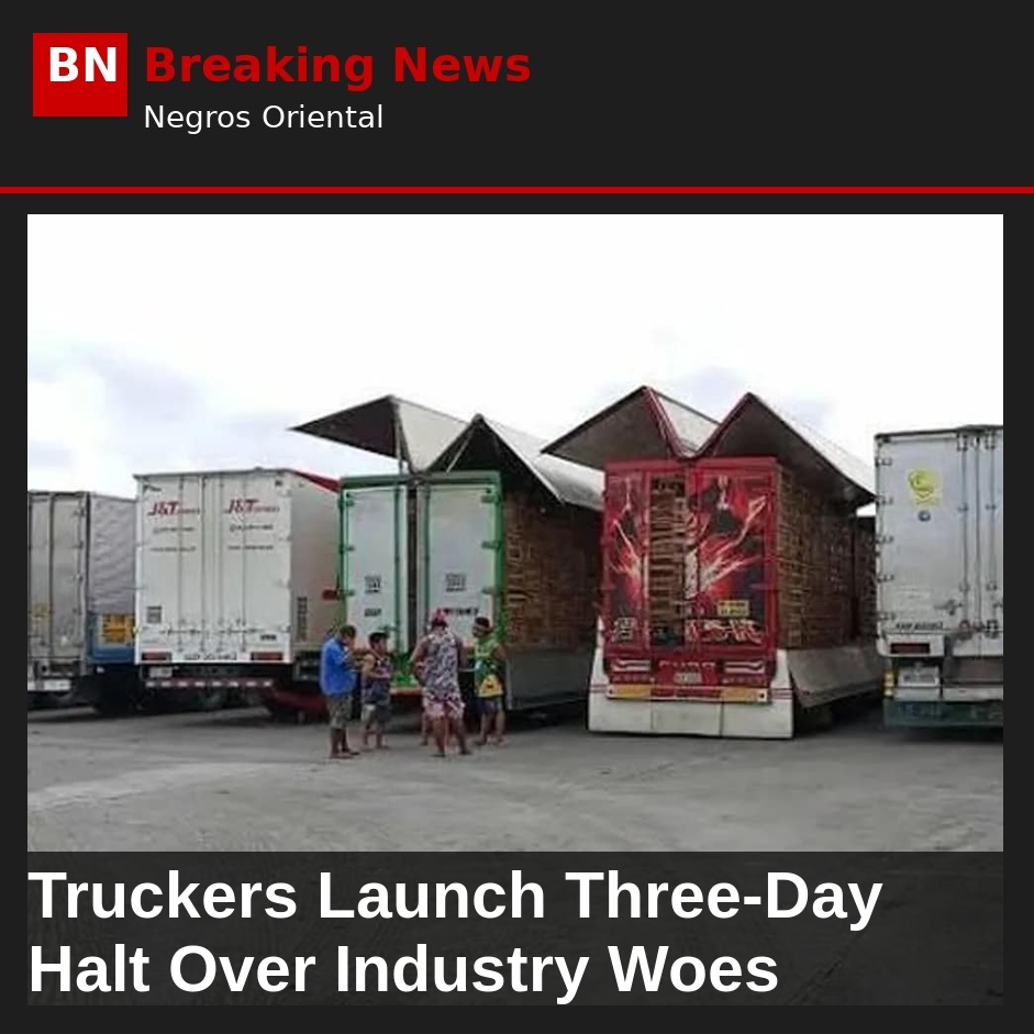 Image related to: Truckers Launch Three-Day Halt Over Industry Woes