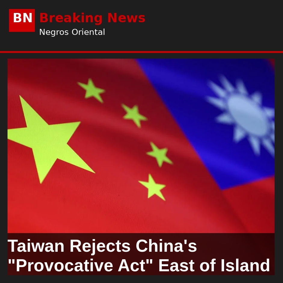 Image related to: Taiwan Rejects China's "Provocative Act" East of Island