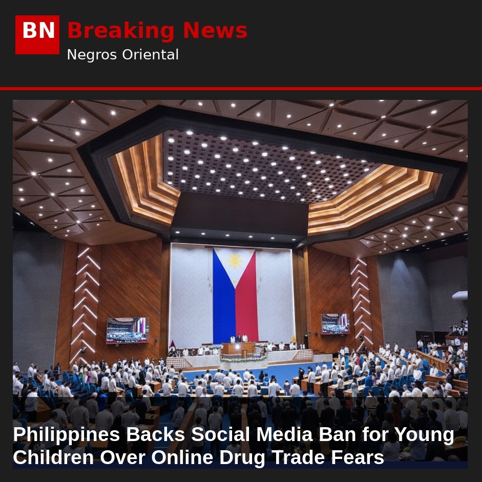 Philippines Backs Social Media Ban for Young Children Over Online Drug Trade Fears