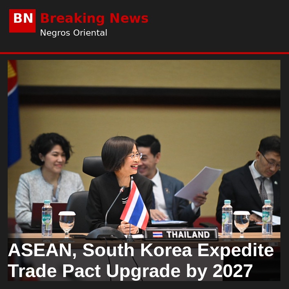ASEAN, South Korea Expedite Trade Pact Upgrade by 2027