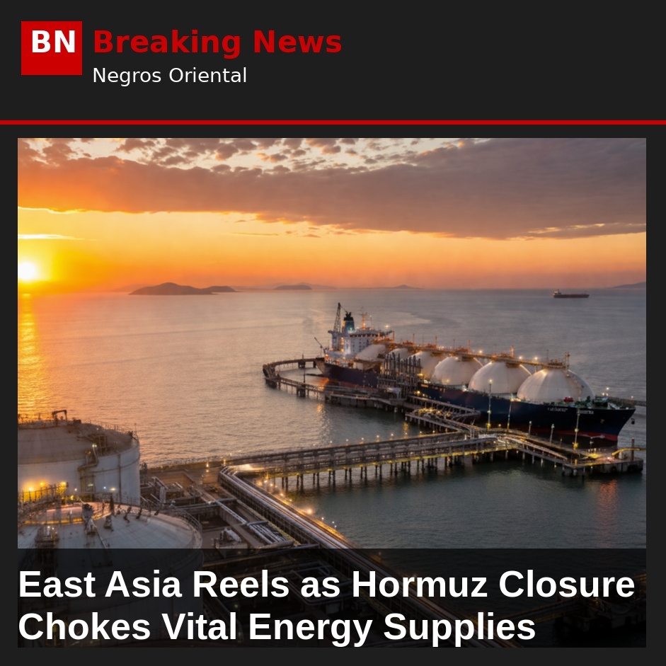 East Asia Reels as Hormuz Closure Chokes Vital Energy Supplies