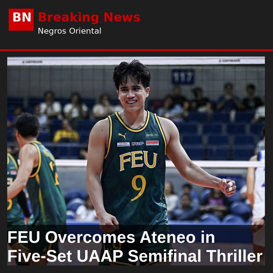 FEU Overcomes Ateneo in Five-Set UAAP Semifinal Thriller
