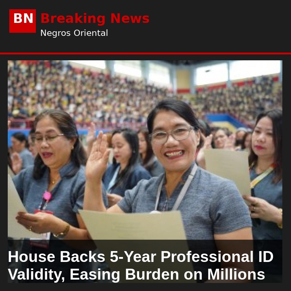House Backs 5-Year Professional ID Validity, Easing Burden on Millions