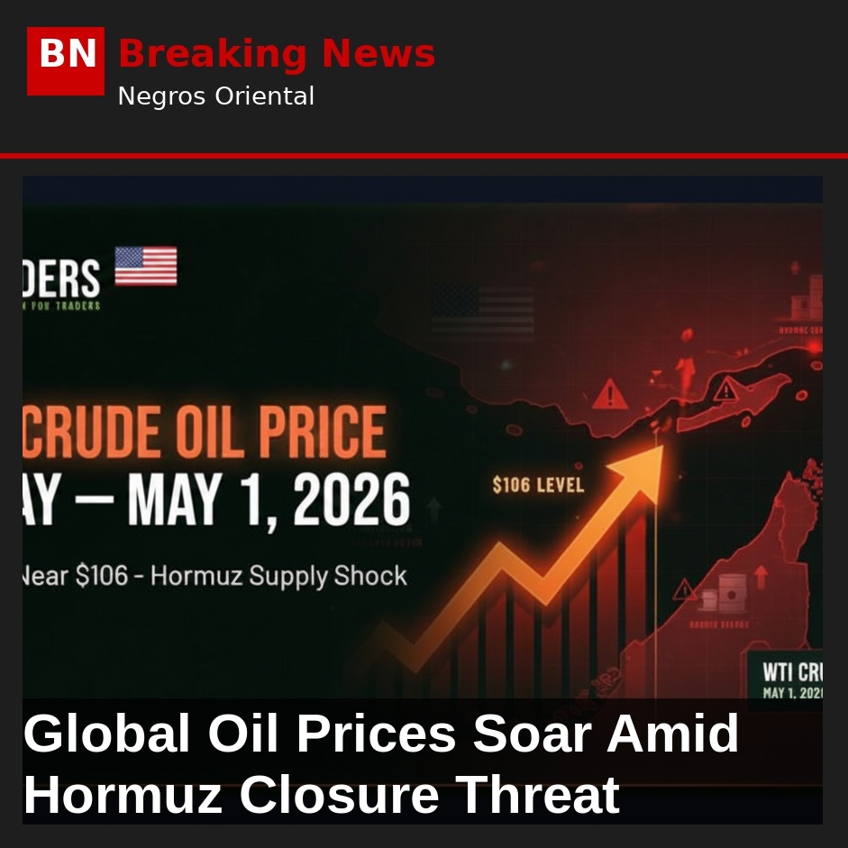 Global Oil Prices Soar Amid Hormuz Closure Threat