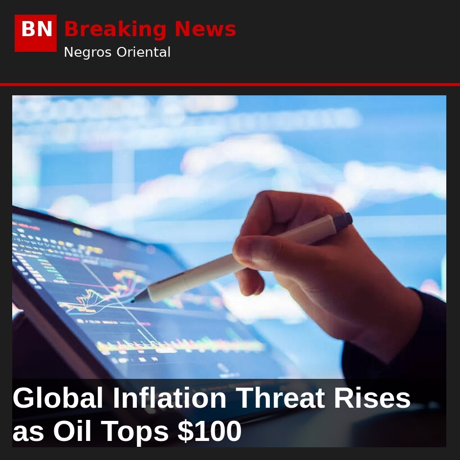 Global Inflation Threat Rises as Oil Tops $100