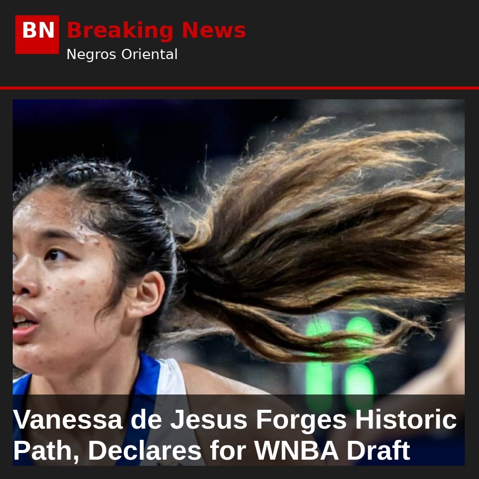 Vanessa de Jesus Forges Historic Path, Declares for WNBA Draft