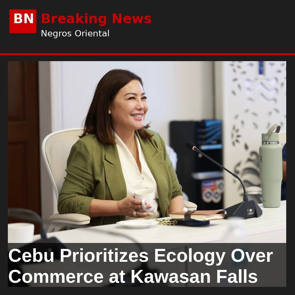 Image related to: Cebu Prioritizes Ecology Over Commerce at Kawasan Falls