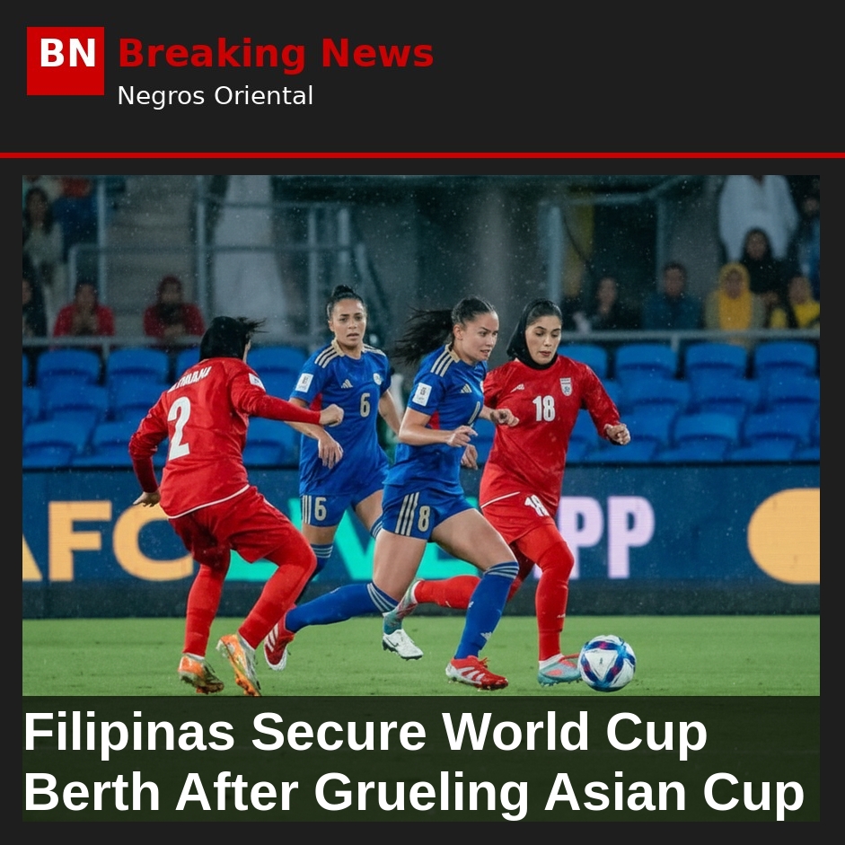 Filipinas Secure World Cup Berth After Grueling Asian Cup