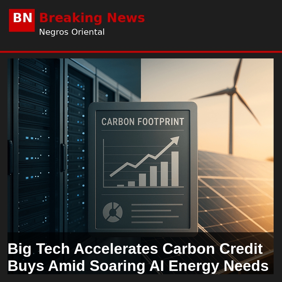 Big Tech Accelerates Carbon Credit Buys Amid Soaring AI Energy Needs