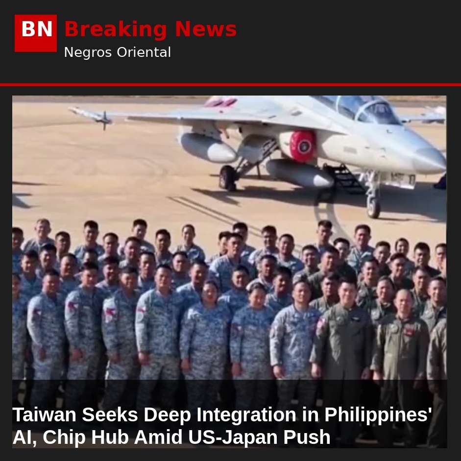 Image related to: Taiwan Seeks Deep Integration in Philippines' AI, Chip Hub Amid US-Japan Push