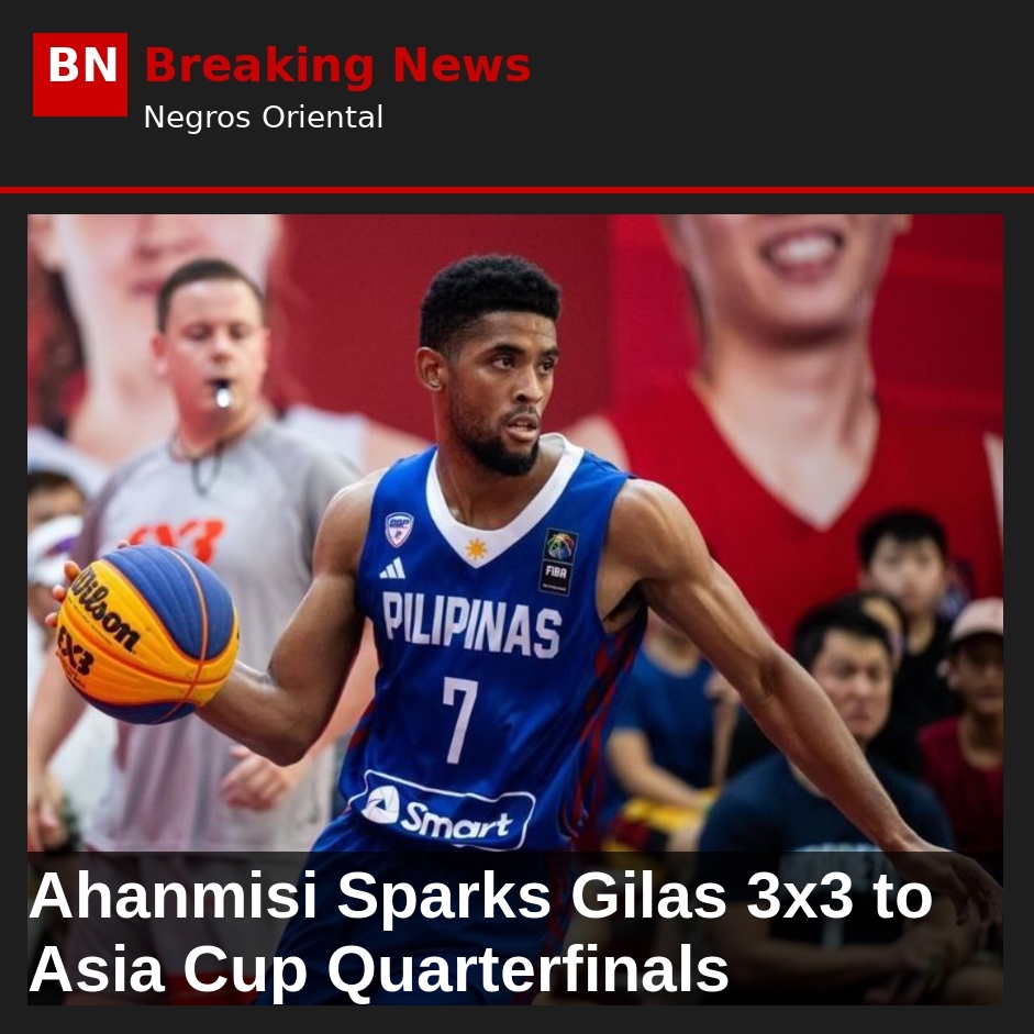 Image related to: Ahanmisi Sparks Gilas 3x3 to Asia Cup Quarterfinals
