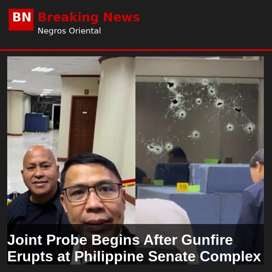 Image related to: Joint Probe Begins After Gunfire Erupts at Philippine Senate Complex