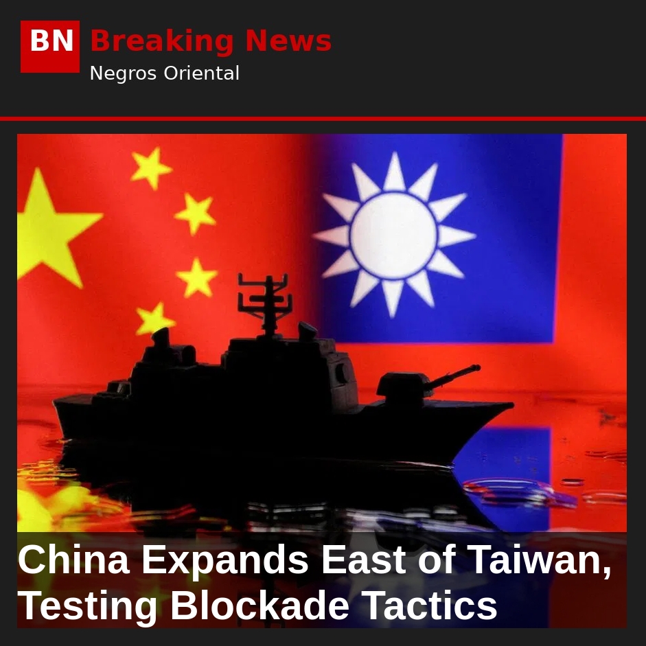 Image related to: China Expands East of Taiwan, Testing Blockade Tactics