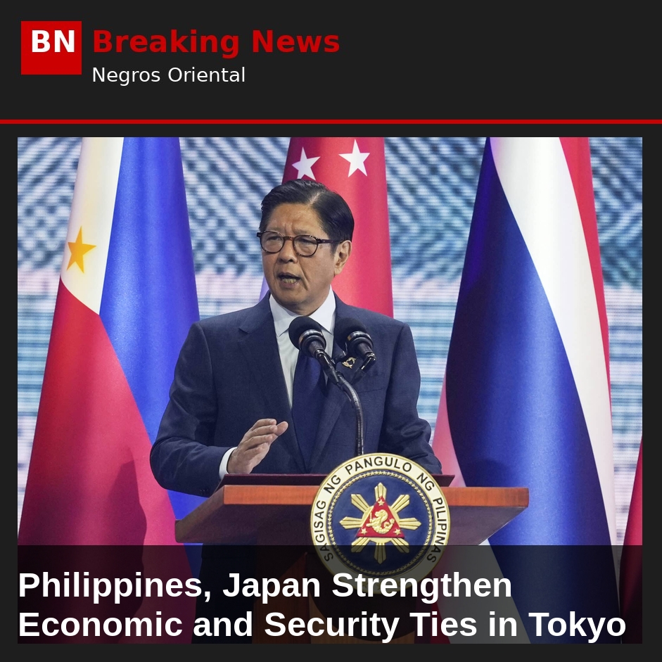 Philippines, Japan Strengthen Economic and Security Ties in Tokyo